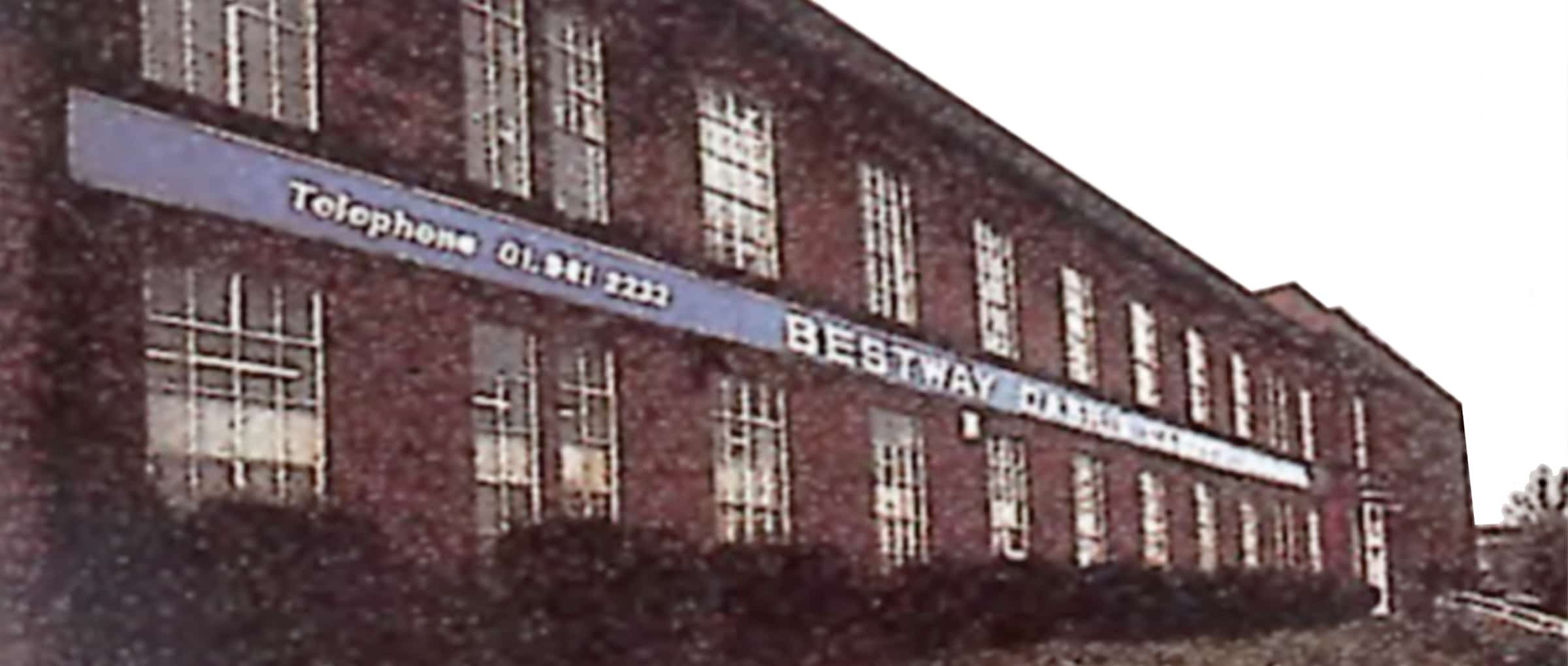 First Bestway Wholesale depot in Acton, London, 1976