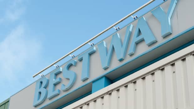 Bestway Wholesale depot exterior signage