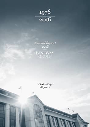 Bestway Group Annual Report 2016 cover